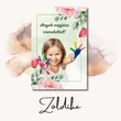 Kép 1/5 - Zöldike mágneses fotó sablon 10x15 cm