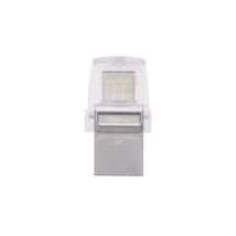 KINGSTON Pendrive 32GB, DT MicroDuo 3C USB 3.0 + Type C (100/15)