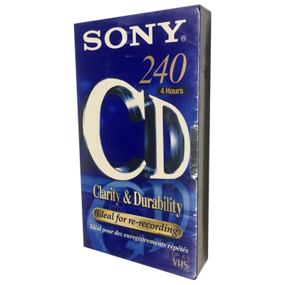 Sony Clarity & Durability E-240 videó kazetta