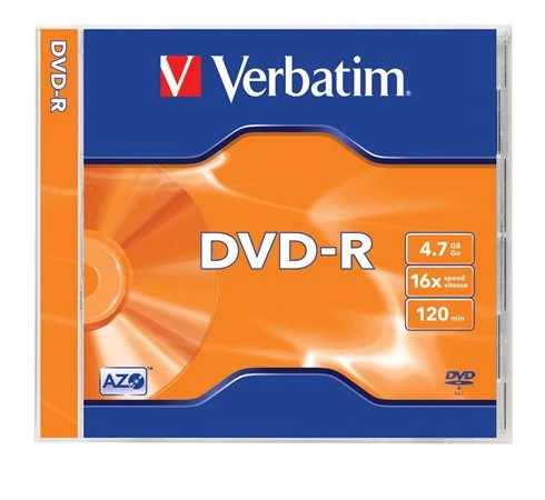 DVD-R lemez, AZO, 4,7GB, 16x, normál tok