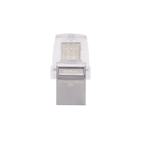 KINGSTON Pendrive 64GB, DT MicroDuo 3C USB 3.0 + Type C (100/15)