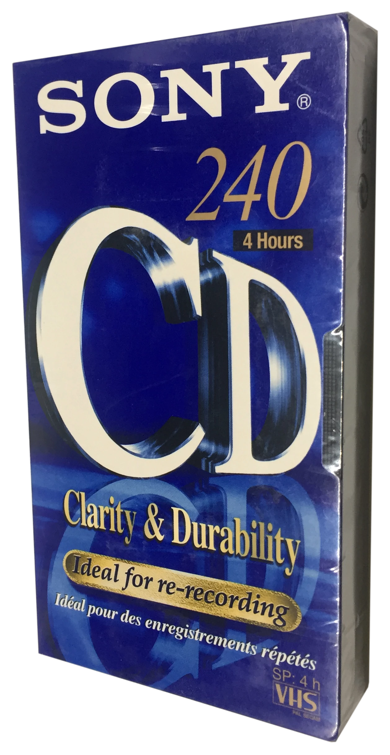 Sony Clarity & Durability E-240 videó kazetta
